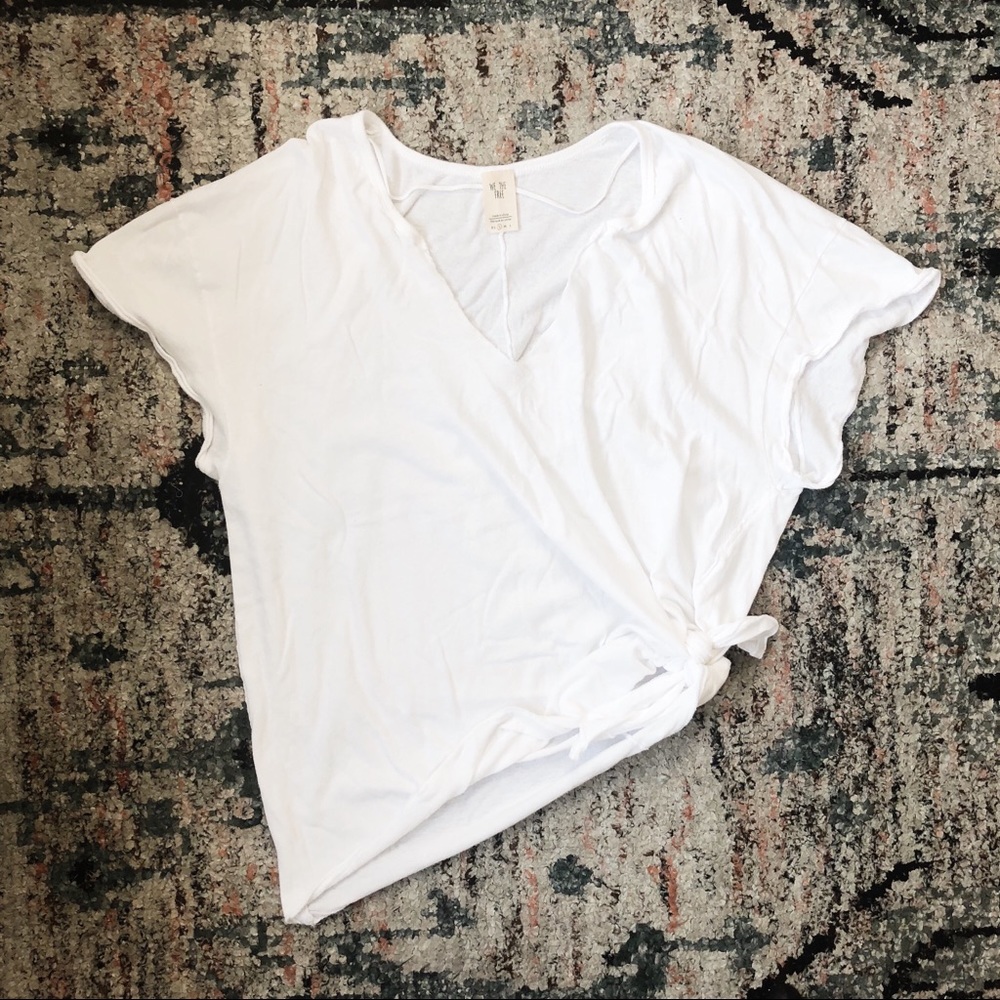 We the Free | Free People side tie T-Shirt
